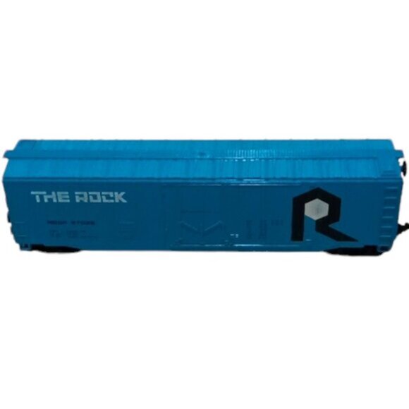Vintage Bachmann HO Scale 51' Rock Island No. 43-1010-08 Steel Plug Door Box Car - Picture 2 of 8